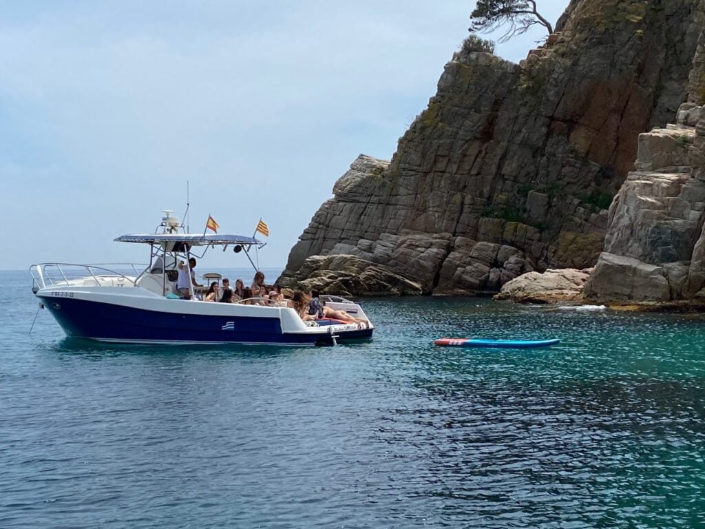 BArco privado para 12 personas en la Costa Brava