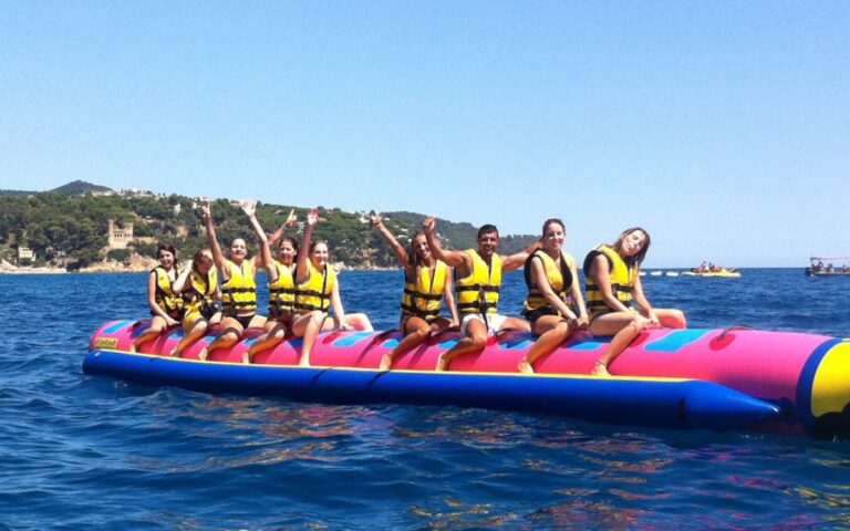 Actividades acuáticas en la Costa Brava sur