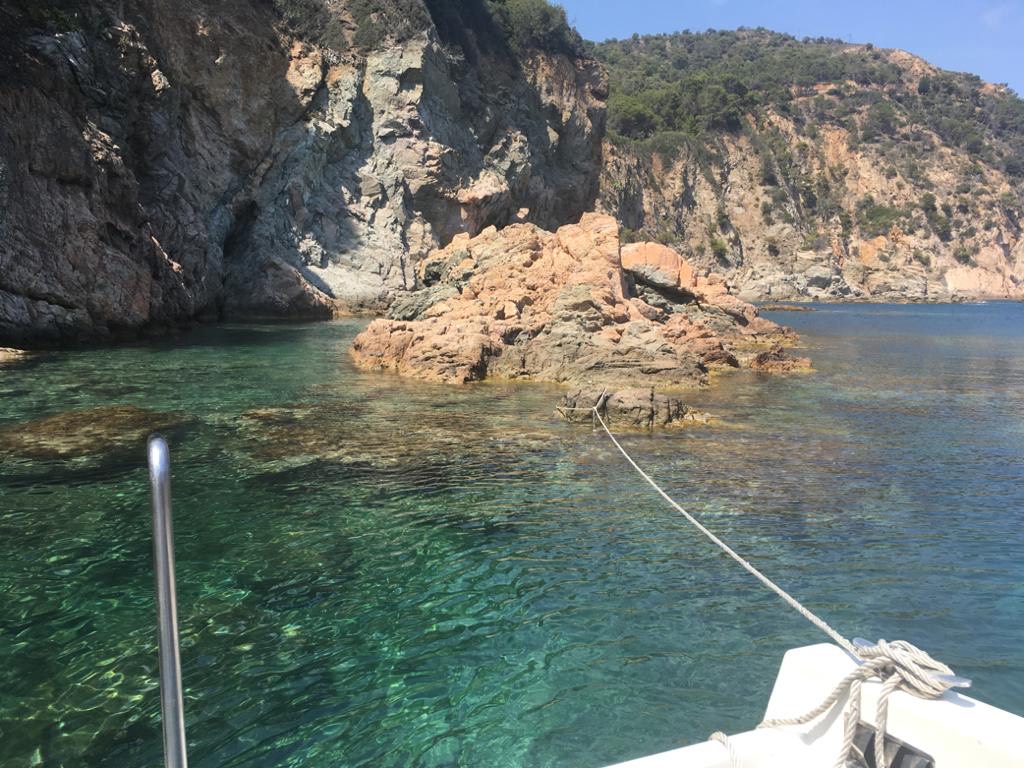 calas de la costa brava: cala Canyelles